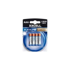 Blister Xxcell Alcaline de 4 piles LR03 Acheter Direct