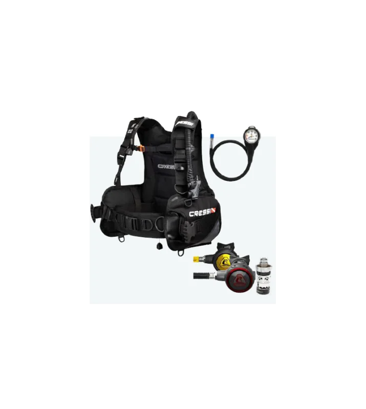 Prix Promo Kit Cressi Solid Plus Scubaset
