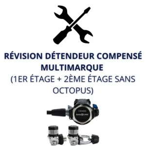 Paiement Sécurisé Révision détendeur compensé multimarque (1er étage + 2ème étage)