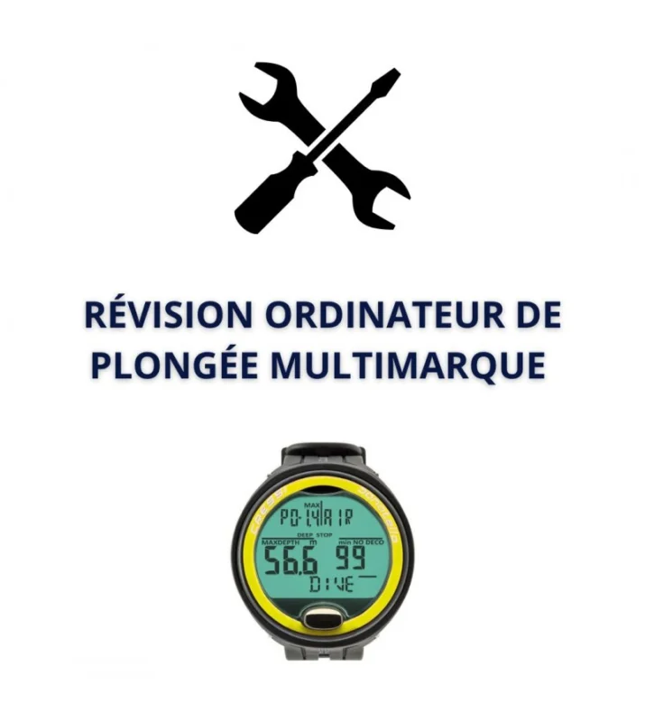 Remise Révision Ordinateur de plongée multimarque