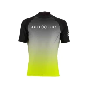 Prix Choc Top Aqualung Rashguard Black/Lime - Homme