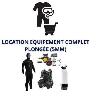Location Pack équipement complet - 5mm Certifié