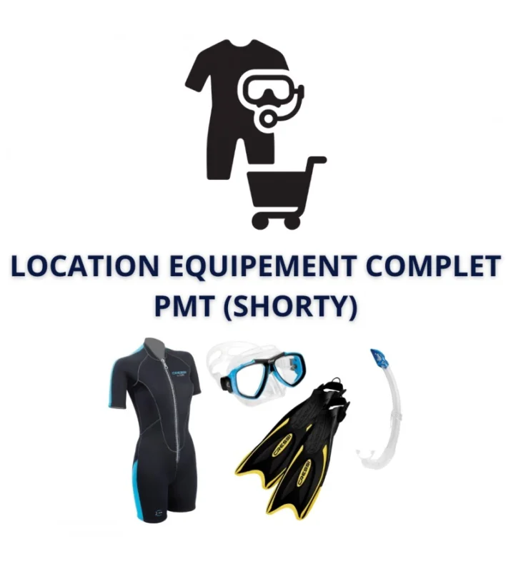 Location Pack équipement complet PMT - Shorty Meilleur Prix