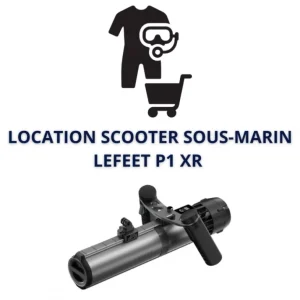 Location Scooter sous-marin P1 XR Meilleur Choix