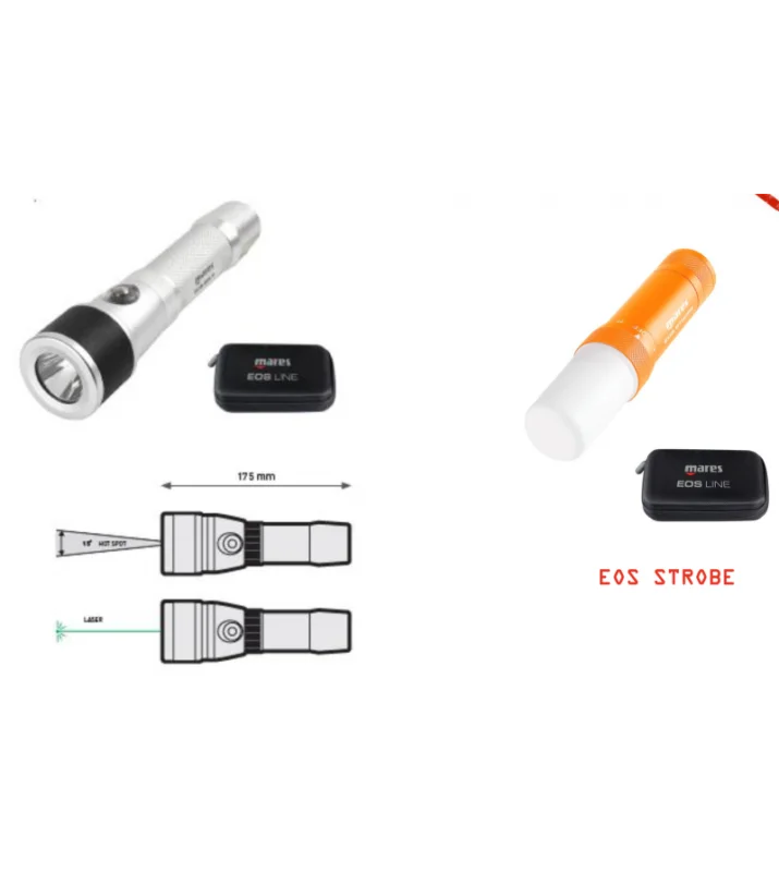 Quantité Limitée Lampe Mares EOS 25LR Laser + EOS Strobe