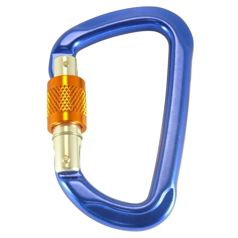 Acheter Direct Mousqueton alu 11.15cm avec vis de sécurité