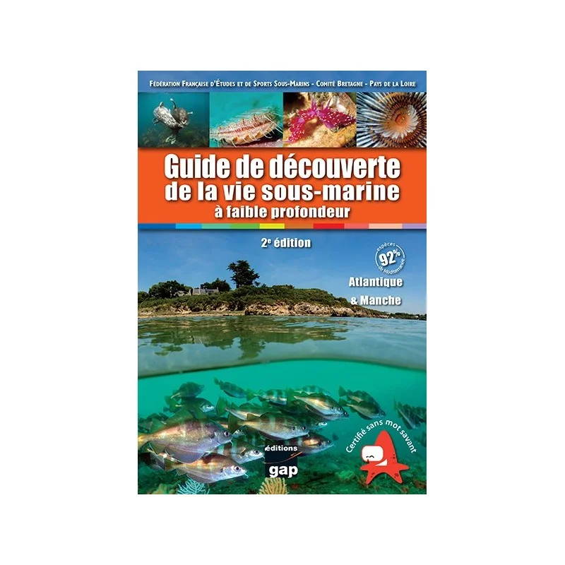 Bon Plan Guide de découverte de la vie sous-marine Atlantique et Manche