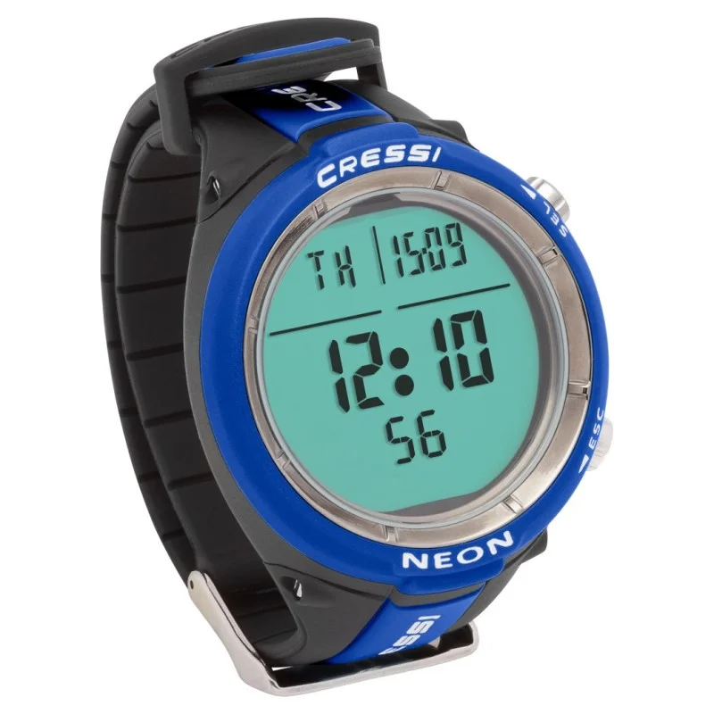Paiement Sécurisé Ordinateur Neon bleu Cressi