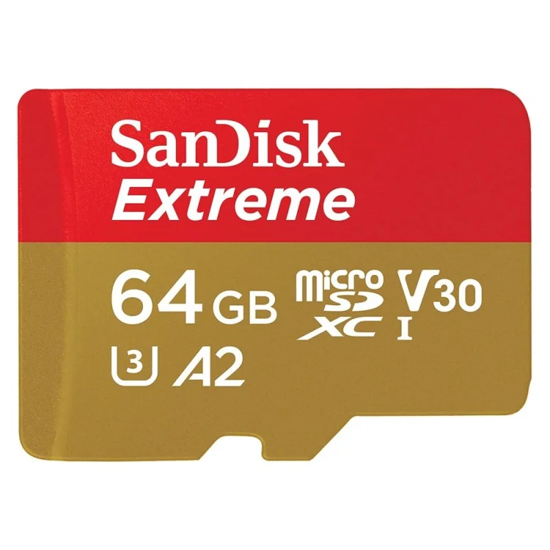 Prix Promo Carte mémoire Micro SD 64Go Extreme SanDisk
