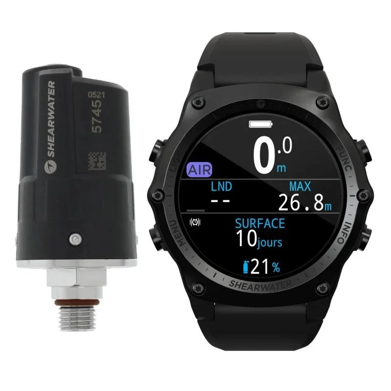 Ordinateur Teric avec émetteur Shearwater Meilleure Vente