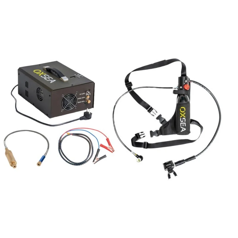 Paiement Sécurisé Mini bouteille OX500+ avec compresseur Oxsea