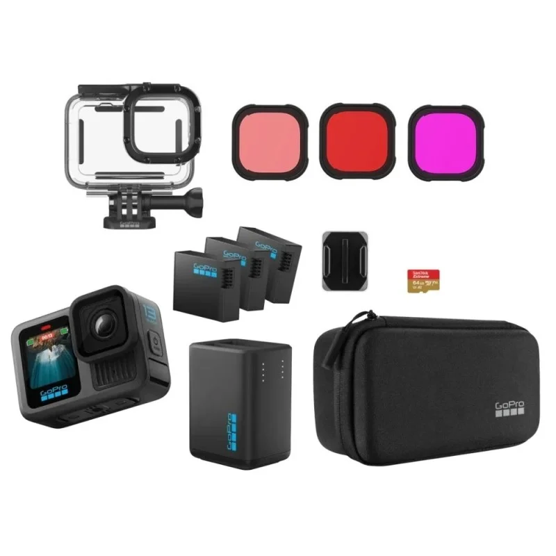 Pack plongée Hero 13 black GoPro power bundle Offre Spéciale