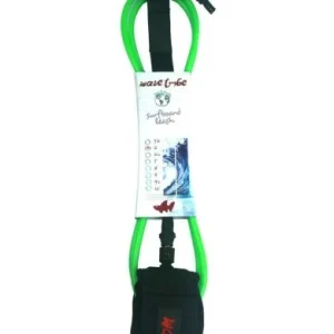 Quantité Limitée WAVE TRIBE LEASH VERT 7mm surf SUP